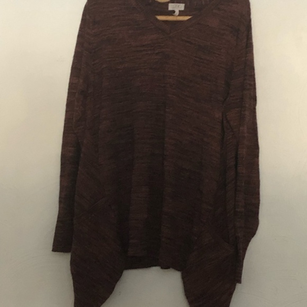 Logo women’s sweater brown size XL pull over